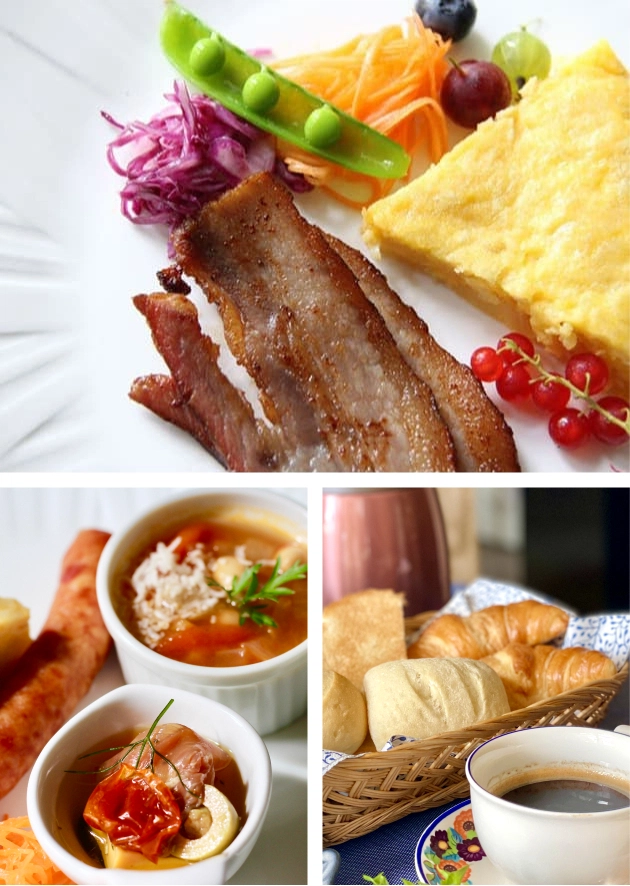 朝食メニュー breakfast